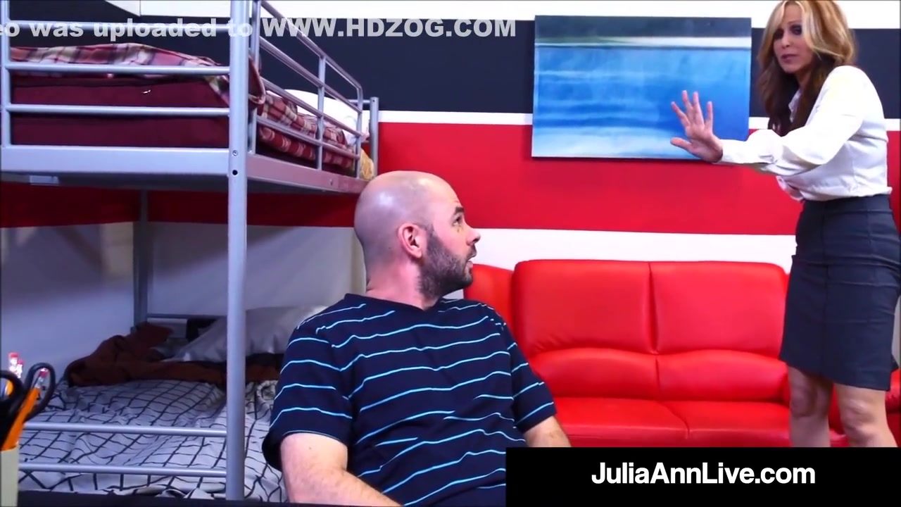 Hot Big Titty Tutor Breaks The Rules & Fucks Her Horny Student 18+! With Julia Ann