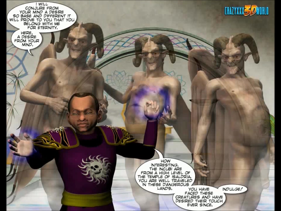 3D Comic: World of Neverquest. 3