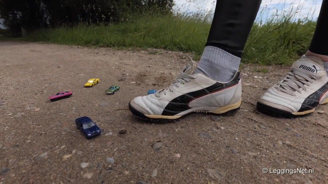 Crushing Beautiful Model Cars