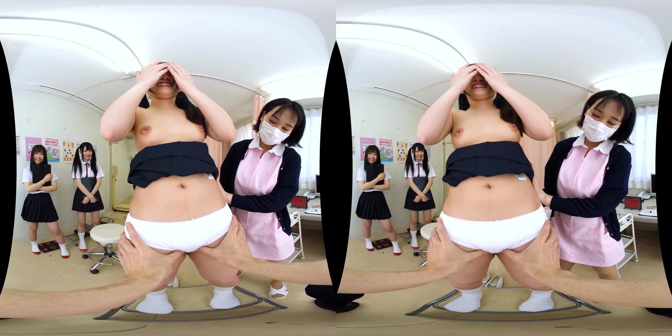 Shaved schoolgirls 18+ School Physical Examination 1 - TMAVR