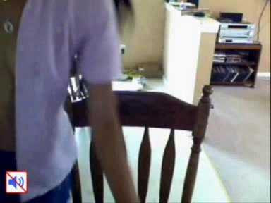 Asian sexy girl stripping in front of the webcam