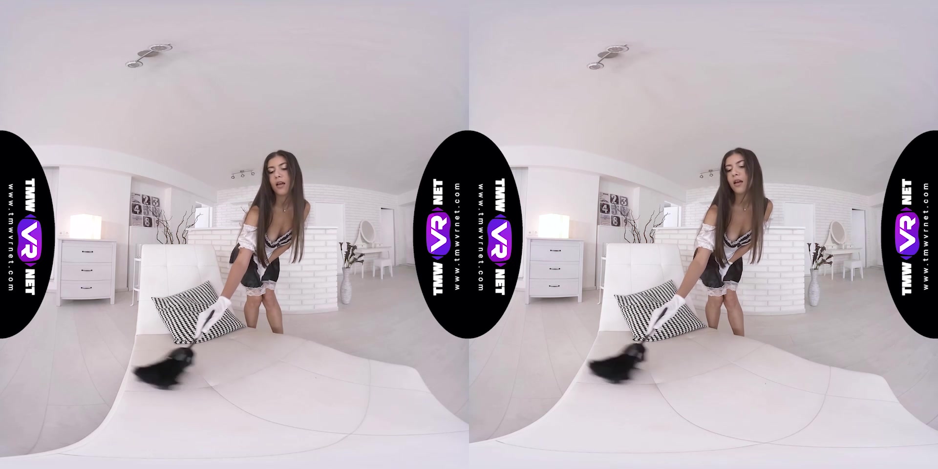 hot maid cleans her pussy - TmwVRnet