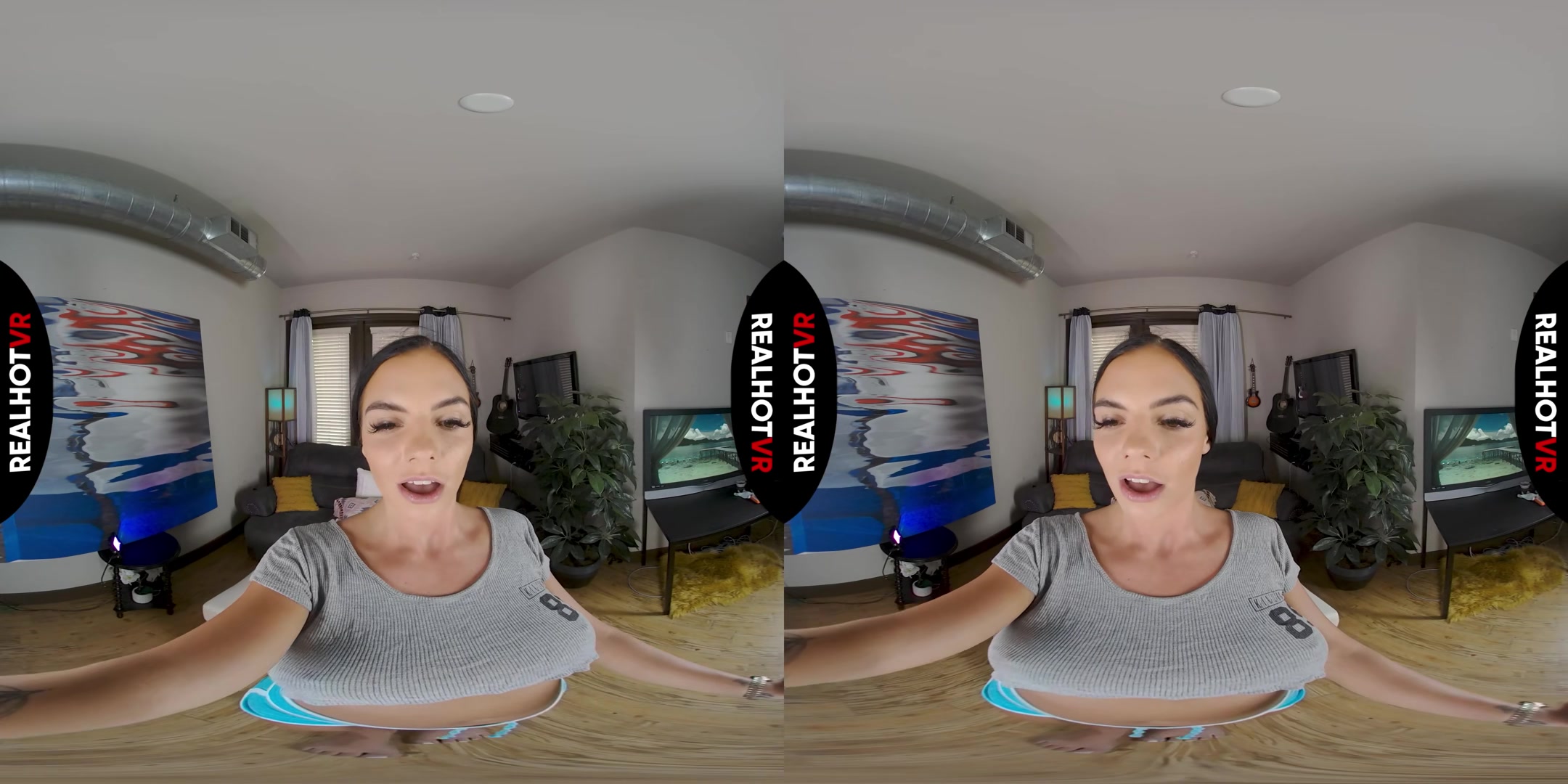 Cute teen 18+ Bends Over & Gets Her Pussy Drilled By Horny Neighbor - RealHotVR