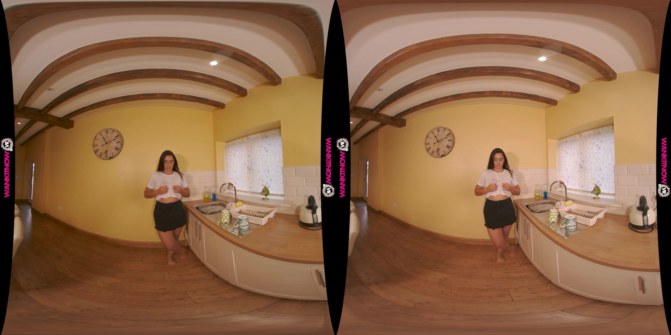 Wetting My Titties featuring Rogue - WankitNowVR