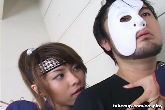 Sexy ninja blowjow