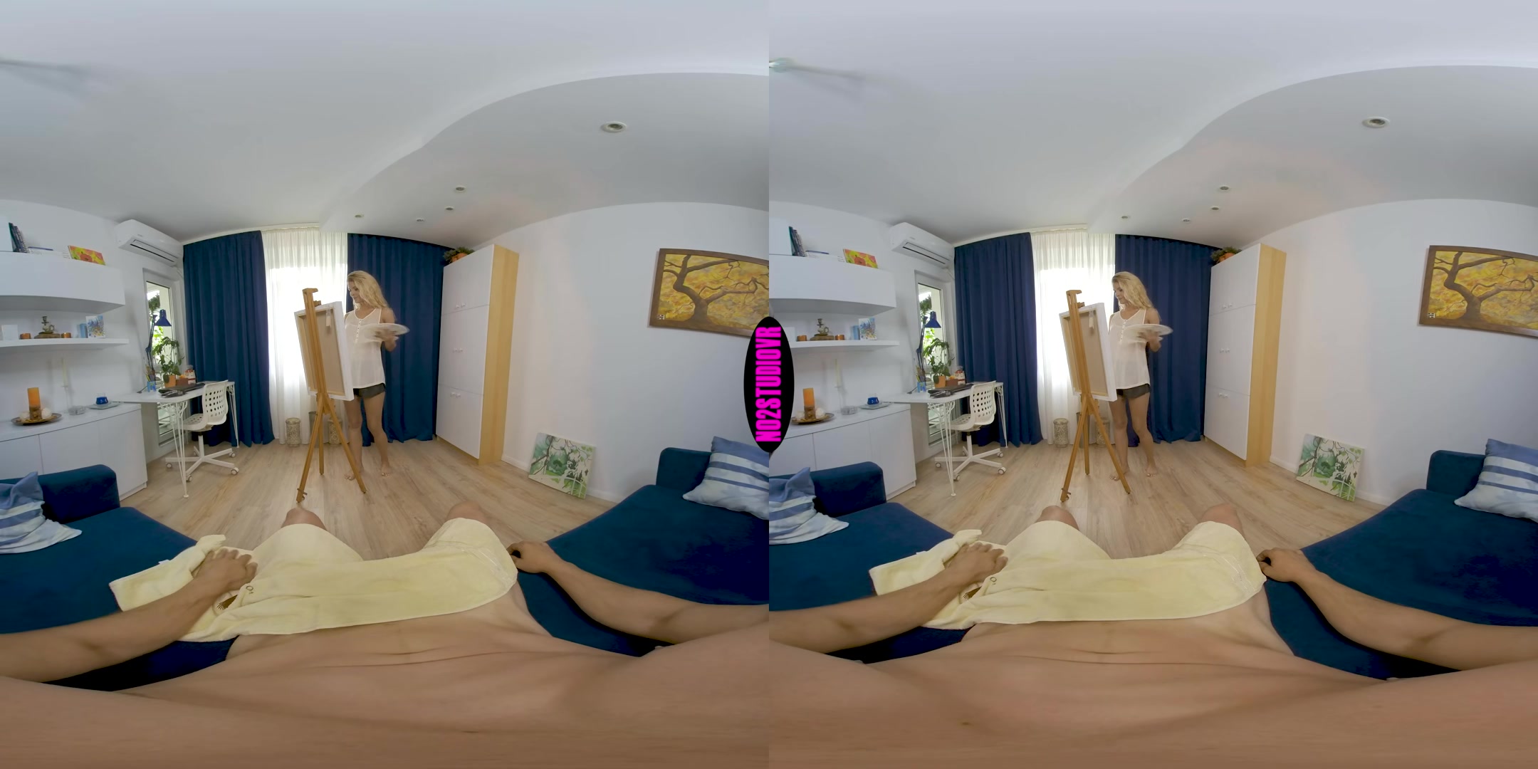 My First Painting Lesson - No2StudioVR