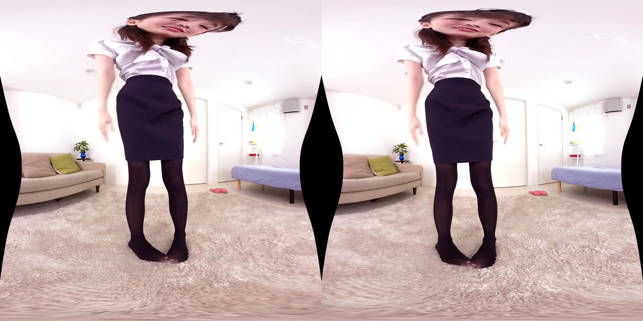 Wet Black Pantyhose Seduction - Collection of Japanese Babes in Pantyhose