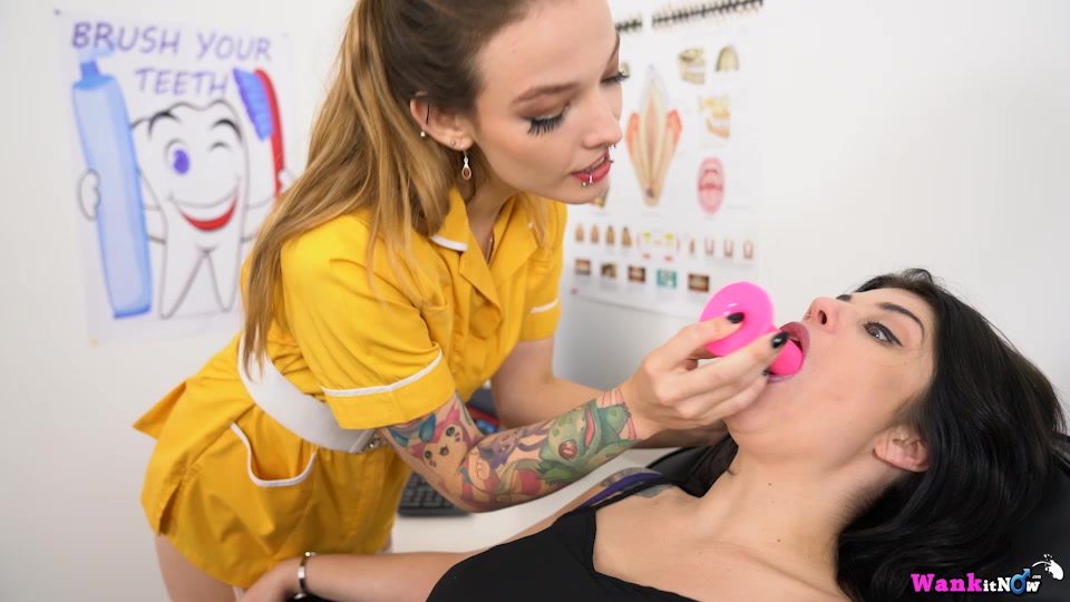 Lucia Love & Kylie Nymphette - Dental Practice - Sexy Videos - WankitNow