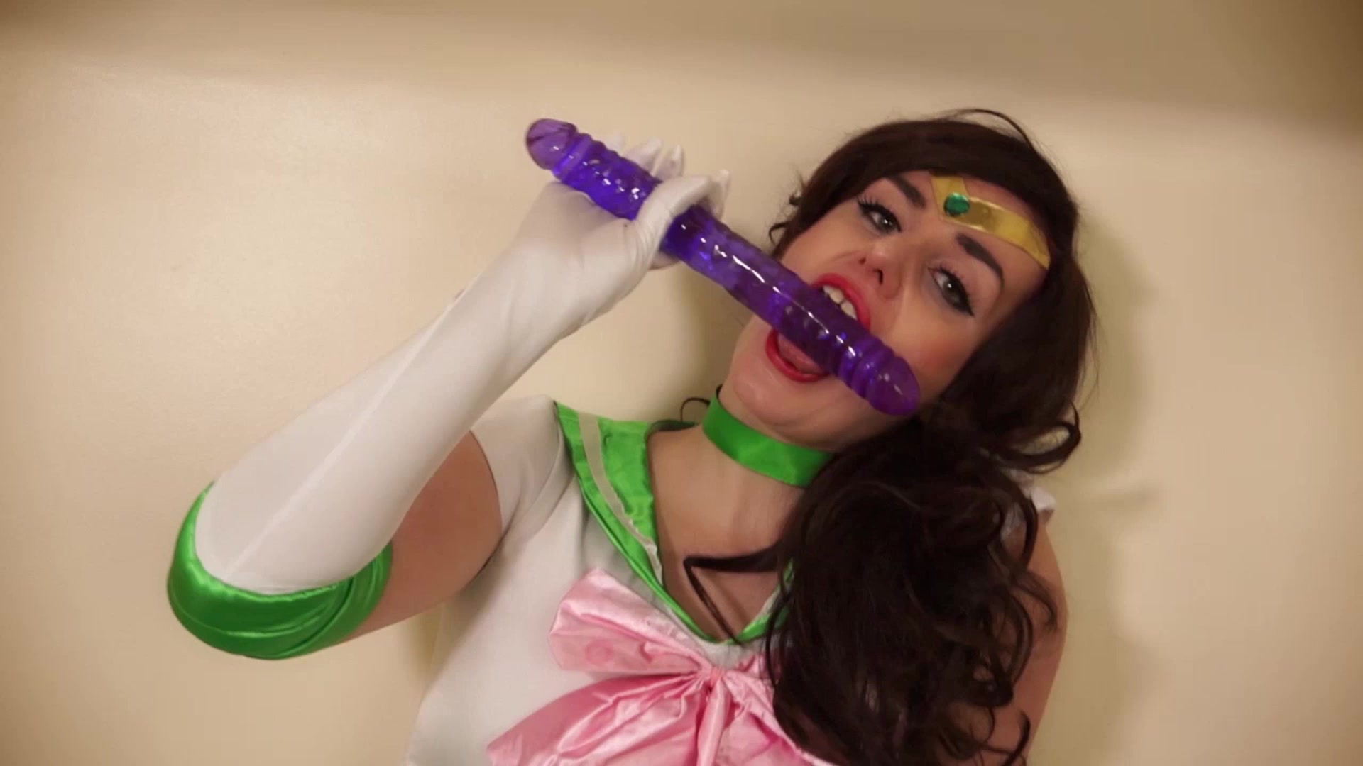 Cosplay sexy Sailor Jupiter