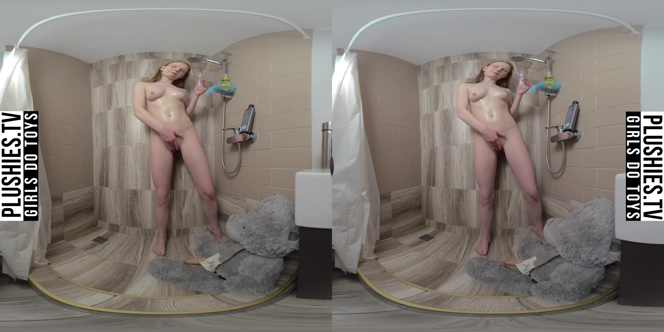 Ginger Mary - Oiling In Shower - PlushiesVR