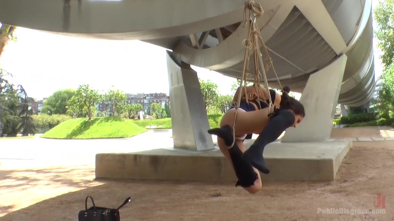 Perky Carolina Dragged Through Crowded Park & Fisted in Dirty Club