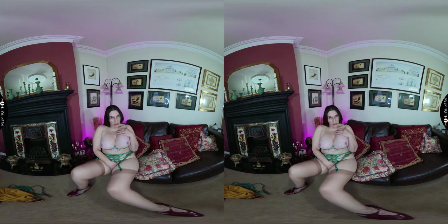 Home Alone With Horny Granny - PeepingThom