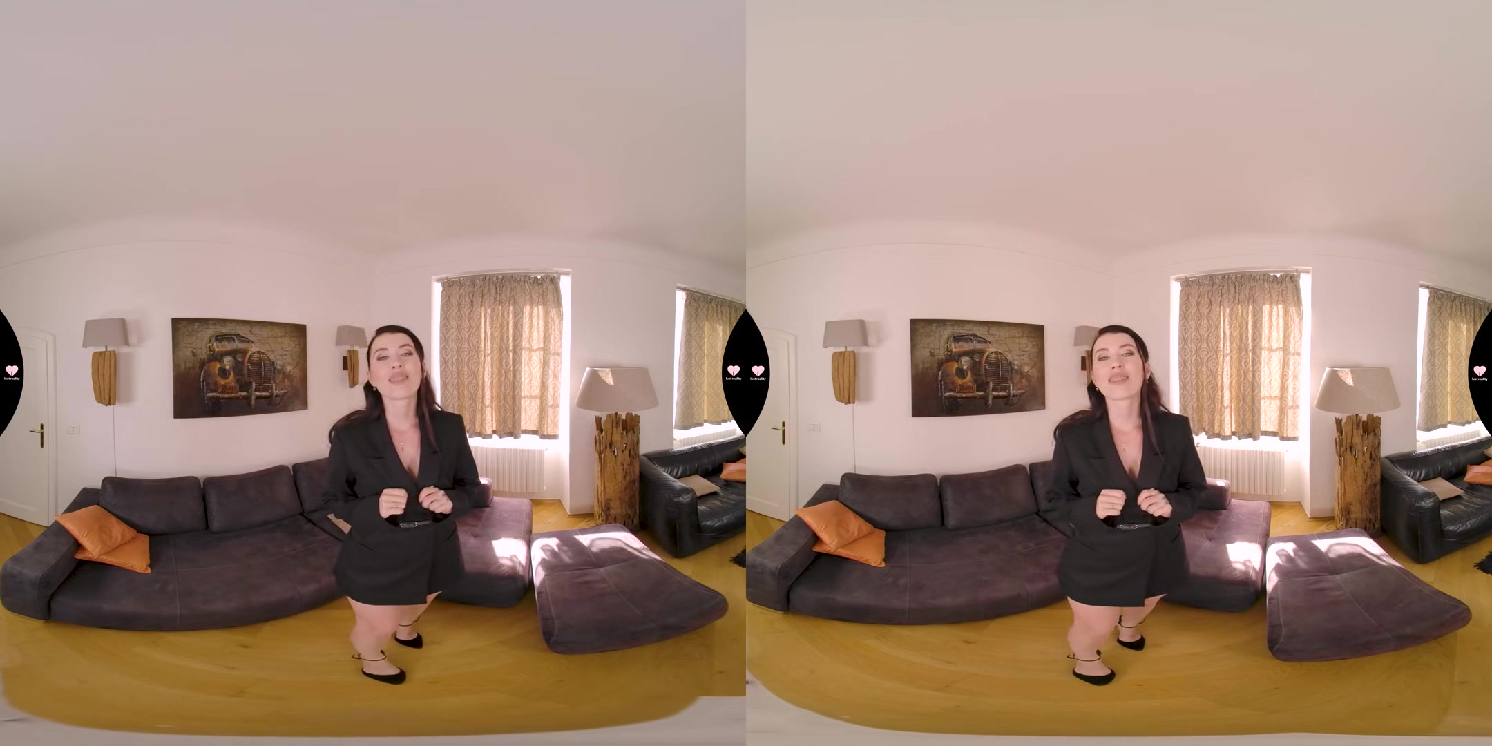 Special Apartment Rent Payment - Sexy Landlady Misha Cross in Hot Little Black Dress