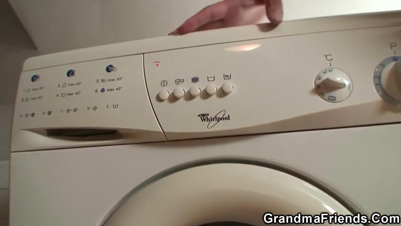 Busty Blonde Grandma Fucked In Threesome