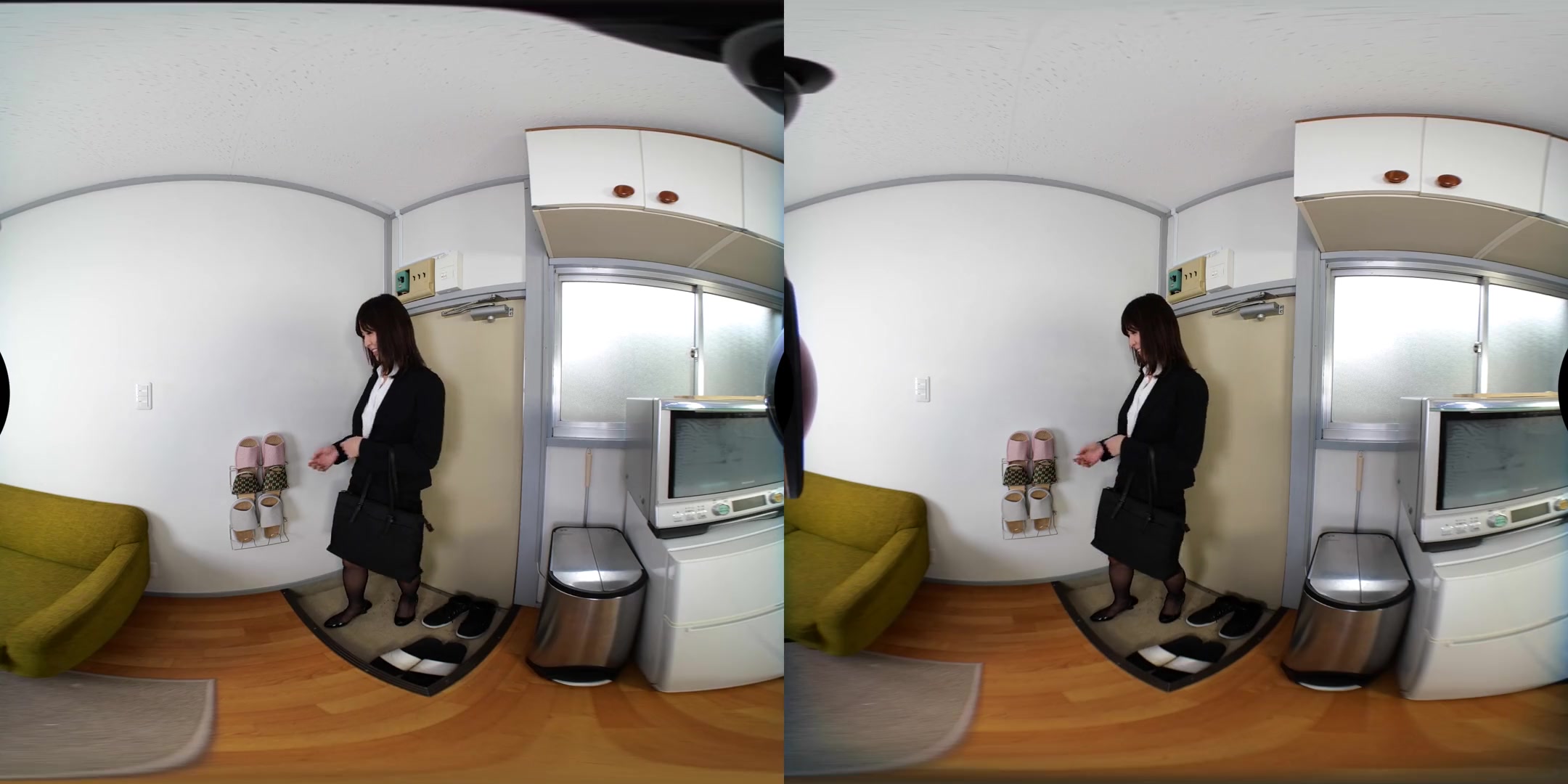 Apartment Days! Mika Okumura Act 2; Softcore Non-Nude Busty Japanese Virtual Girlfriend