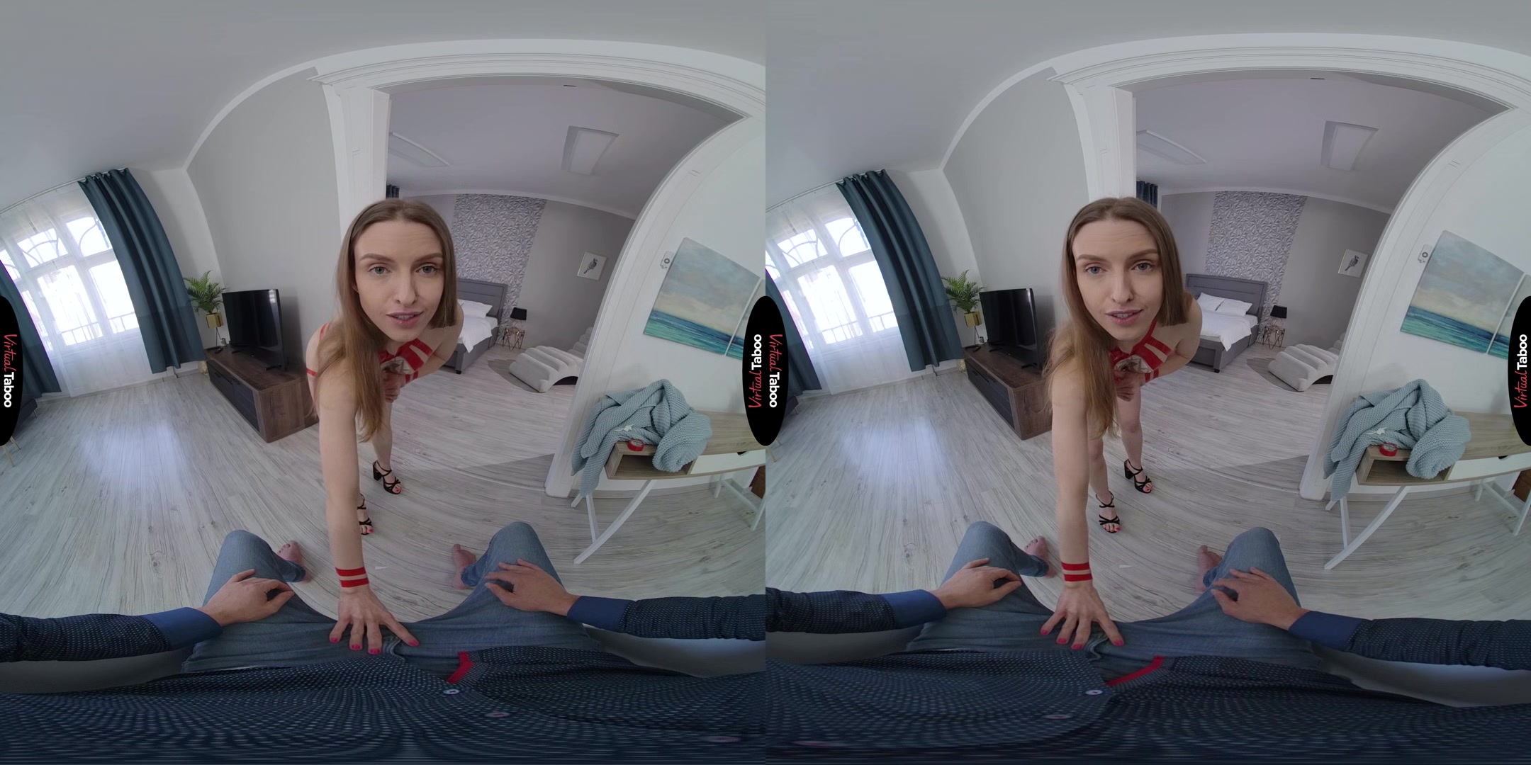 Jayla De Angelis VR Porn: Do You Think I Can Win? - VirtualTaboo