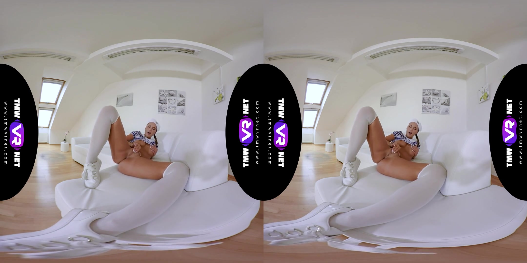 Naomi Bennet in Cute Sailor Cosplayer Shows Her Skills In VR Solo - TmwVRNet