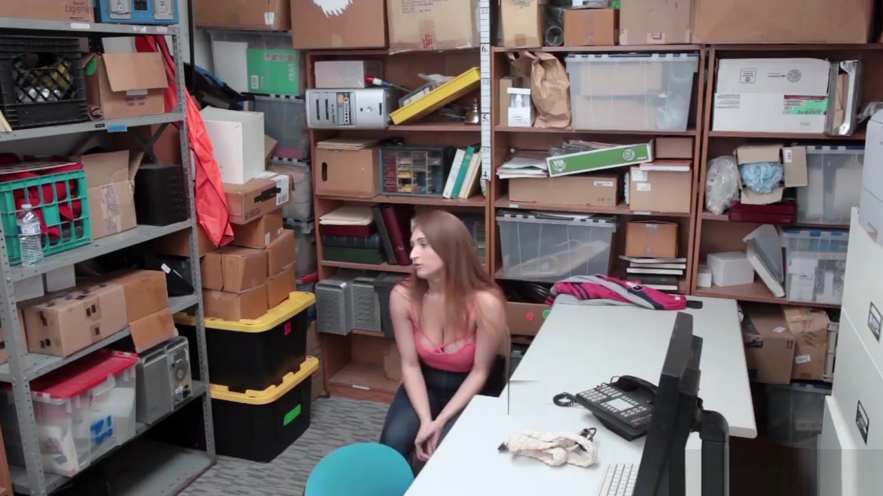 Time to cock feed shoplyfter Skylar Snow as the consequence of their actions