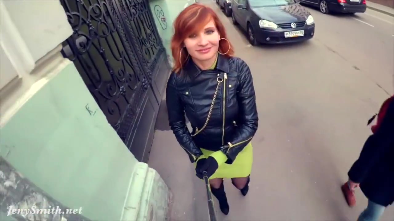 Public Nudity On The Road - Jeny Smith