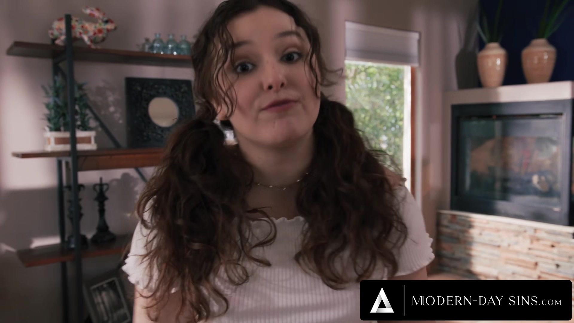 MODERN DAY SINS Your Stepsister Leana Lovings Found Your Dick Before Her Glasses You Hid POV