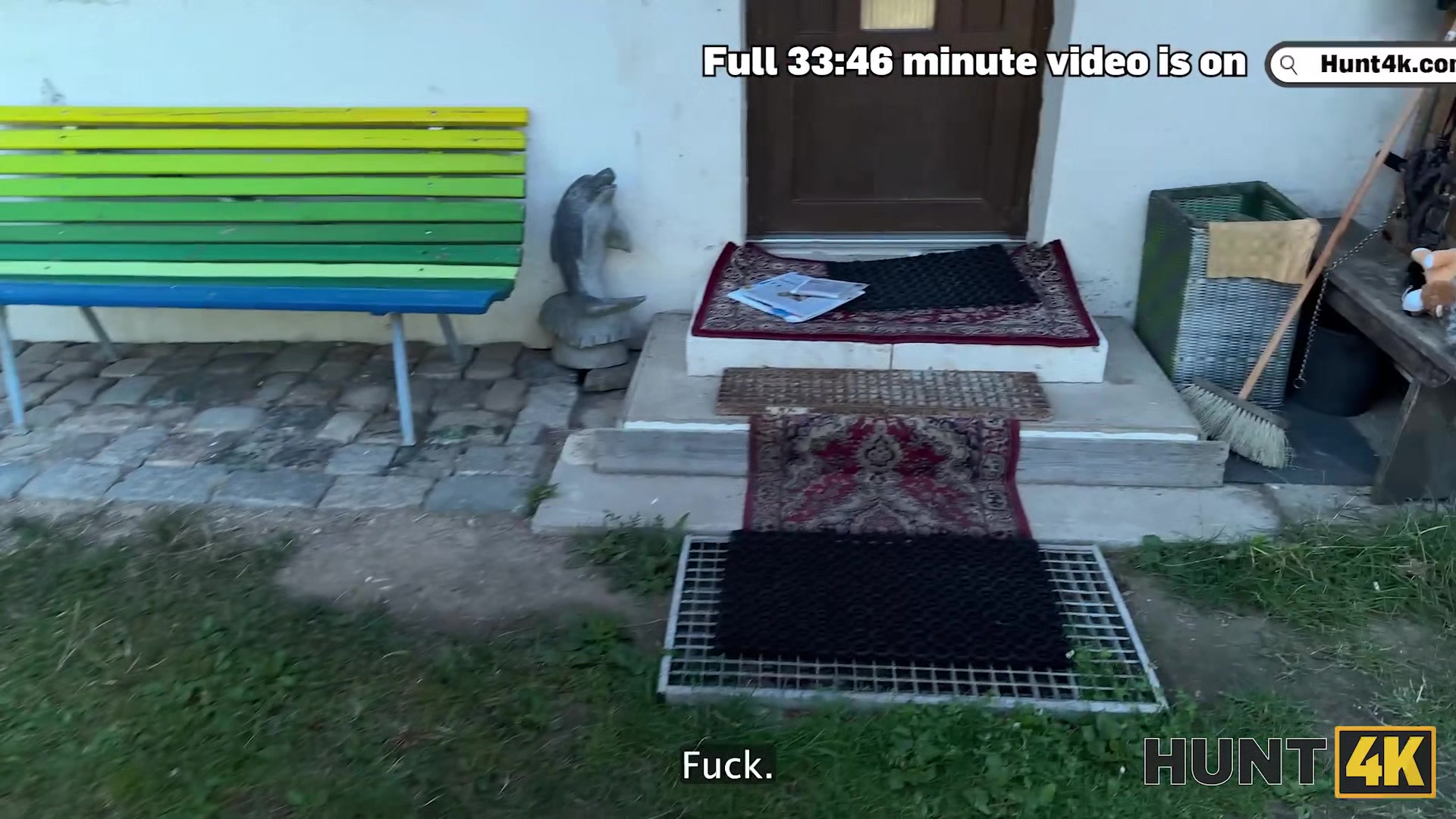 HUNT4K. Sexy handywoman Fanta Sie was seduced by a rich Hunter and fucked in his backyard
