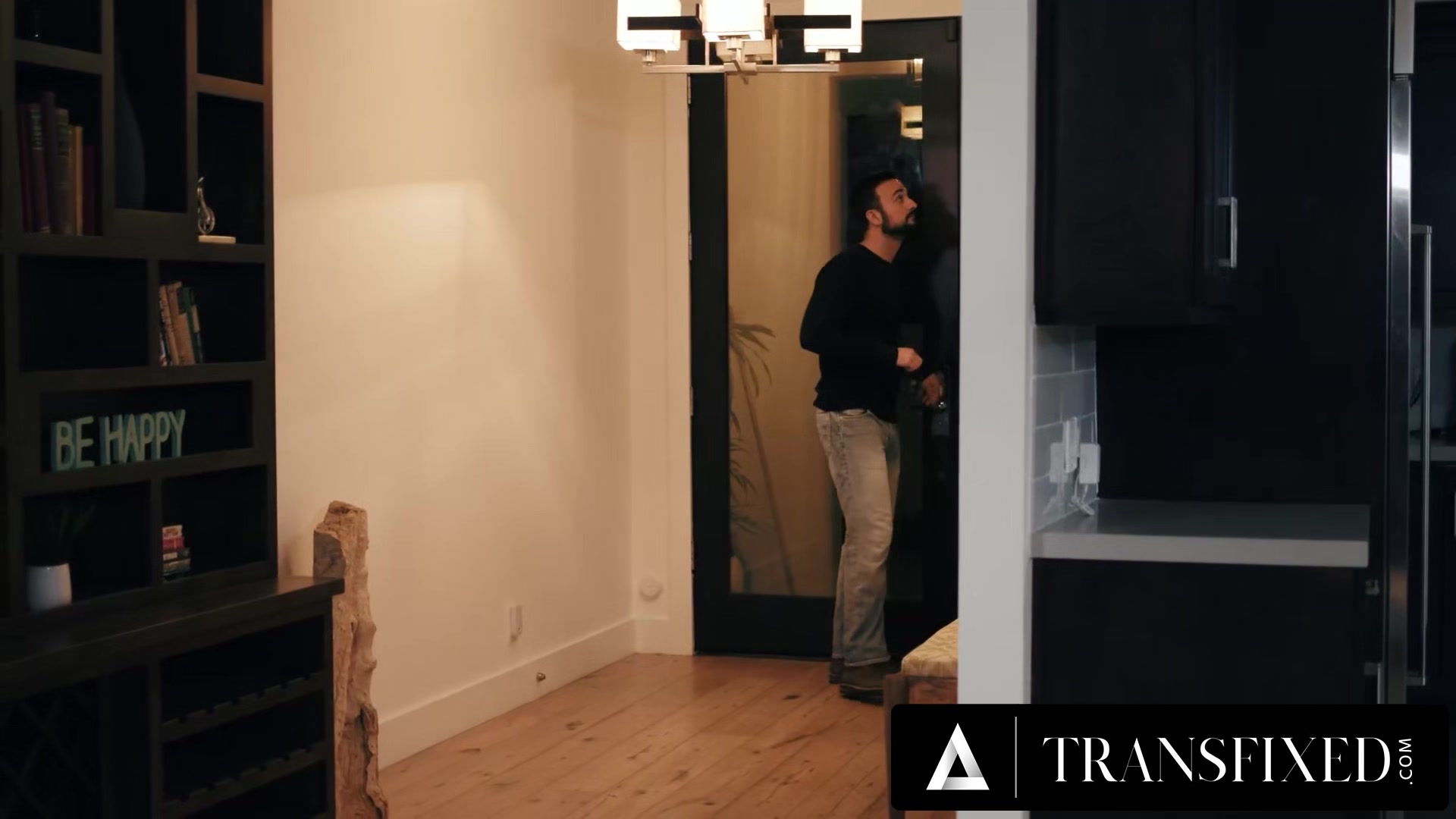 TRANSFIXED - Trans Housewife Tori Easton Surprises Her Hubby With An Intimate NURU MASSAGE!