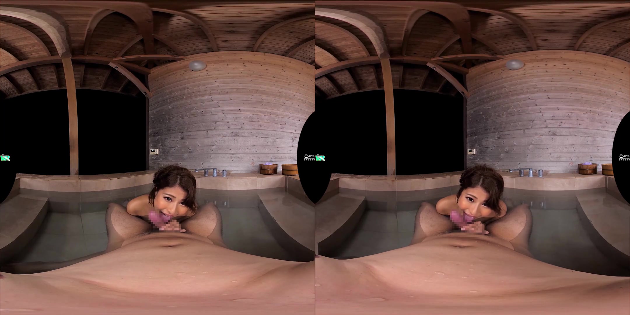 Soaking in the Hot Spring with Her; One on One with a Busty JAV Idol