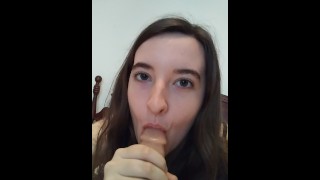 Reini Gives You A Slobbery POV Blowjob