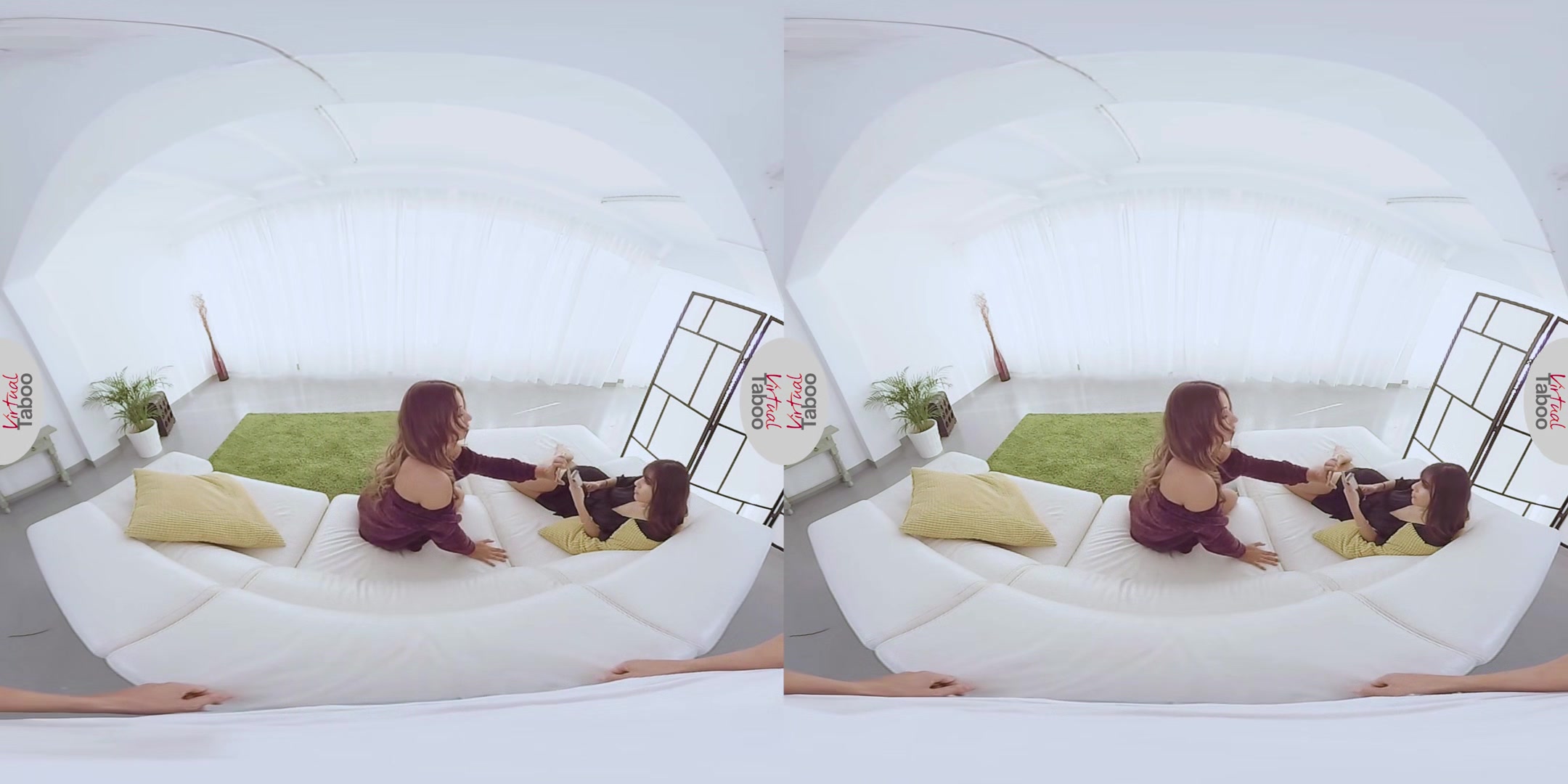 Taylor Sands VR Porn: You Don't Need That Dating App, Sis! - VirtualTaboo