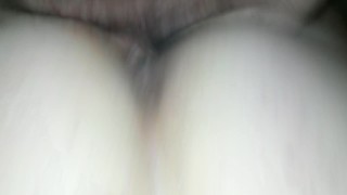 Bathroom sex, water running to drown out fucking her hot pussy doggy style!