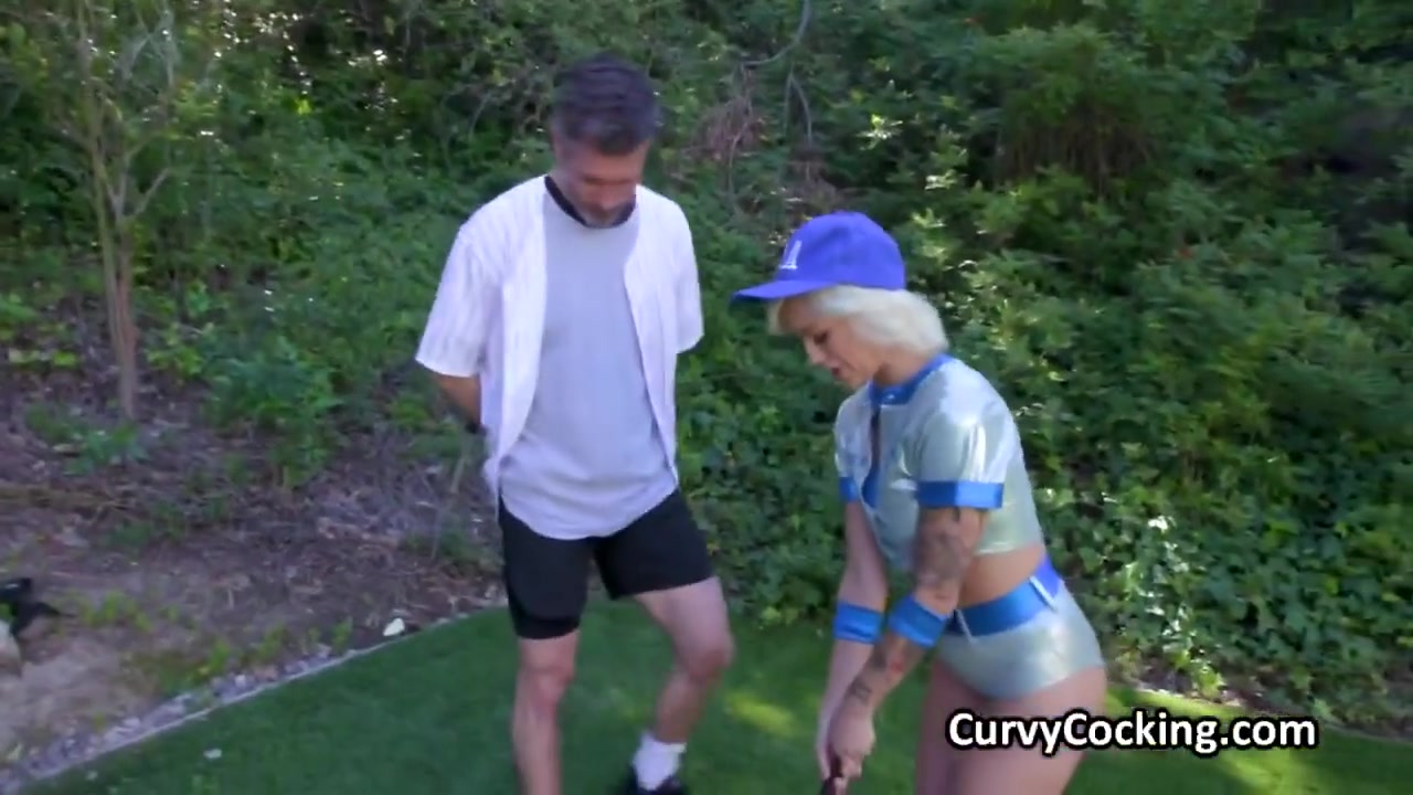 Sporty Blond Loves Baseball And Penis After Training