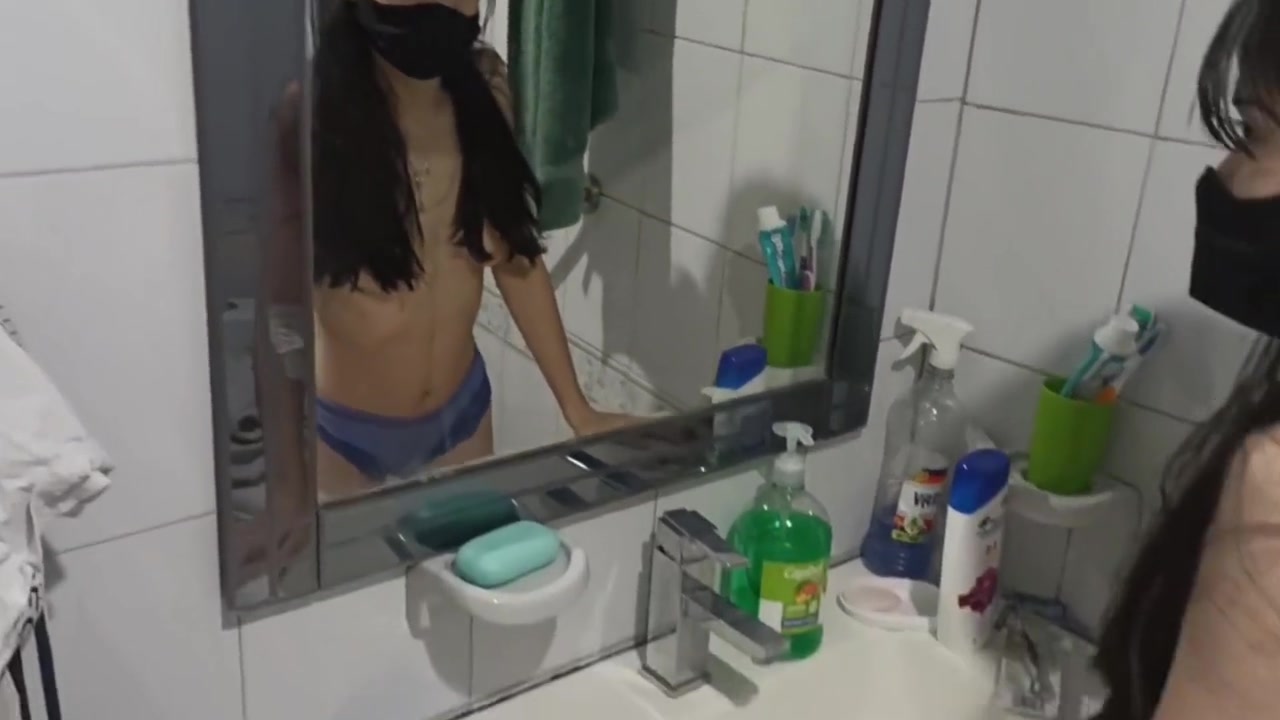 If Stepfather Goes Into The Bathroom And Fucks Her Without Noticing She Lets Herself Be Fucke - Any One