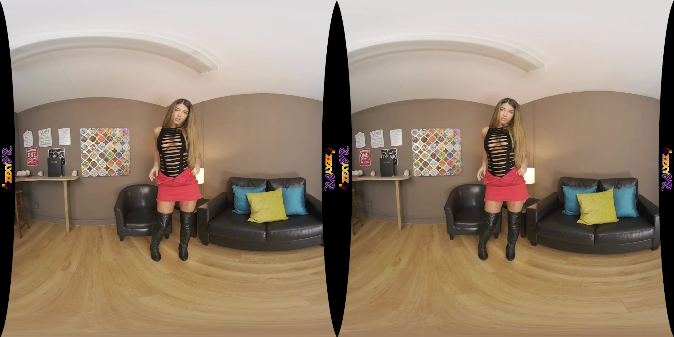 Back Office Tease featuring Alexa Campbell - ZexyVR