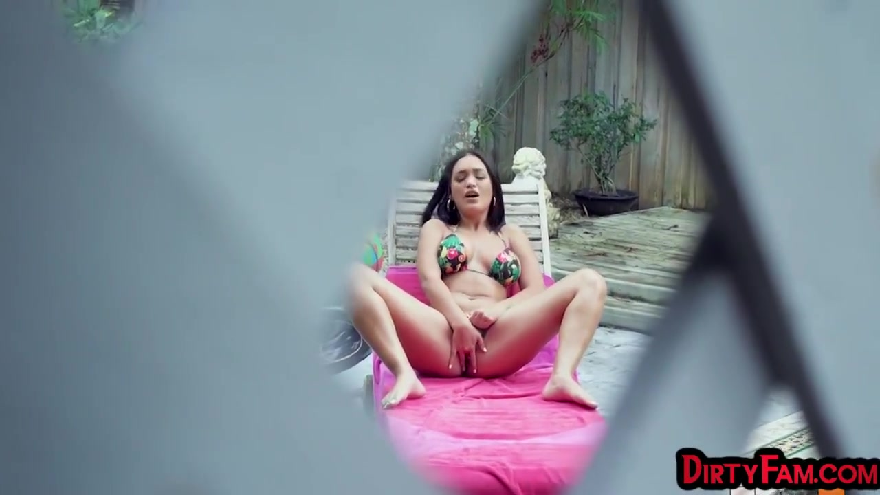 Masturbating Stepma Caught In Public And Gets To Fuck Steps