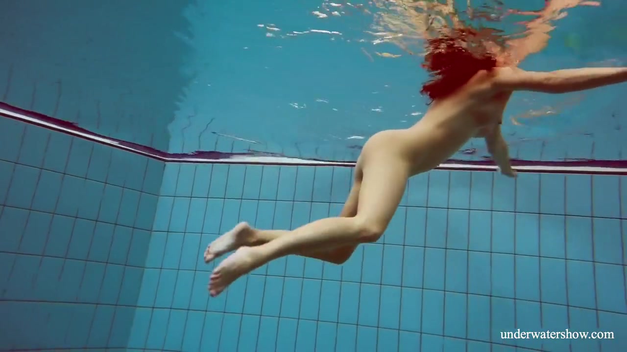 Big Tits Petite Babe Deniska Swimming In The Pool