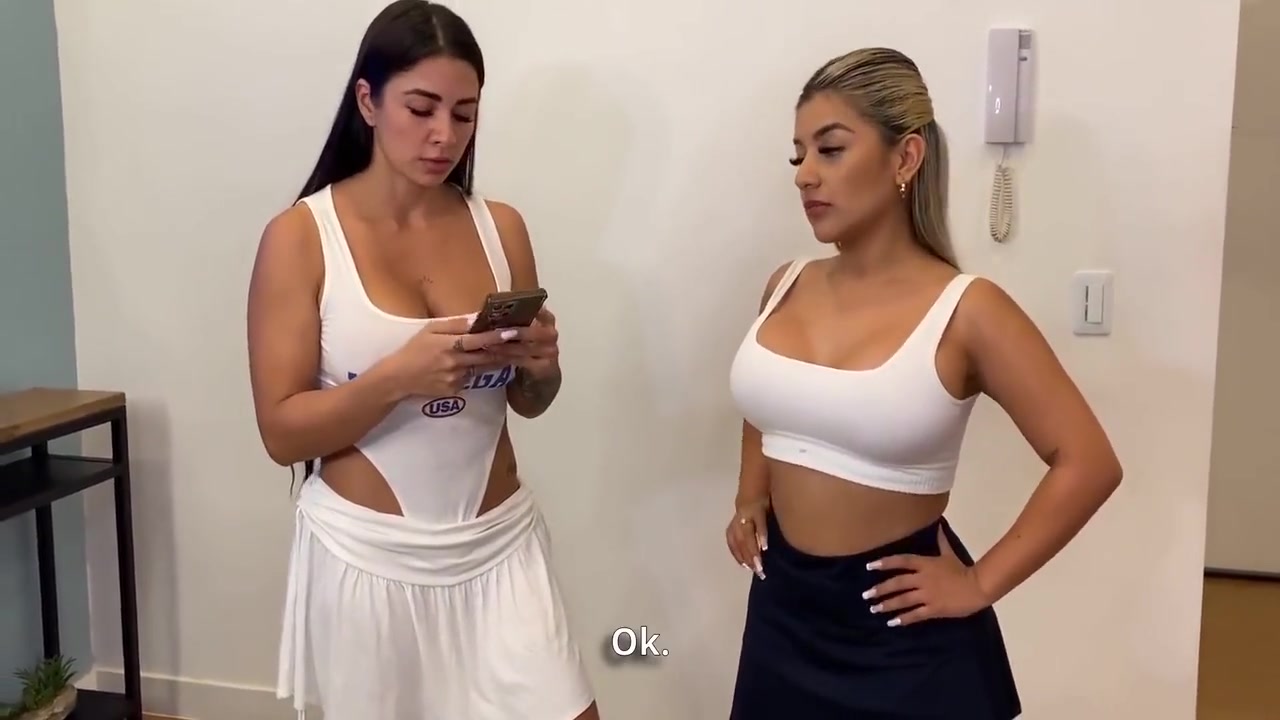 A Hot Latin Milf And A Blonde With Big Tits Fuck The Yoga Instructor In A Threesome