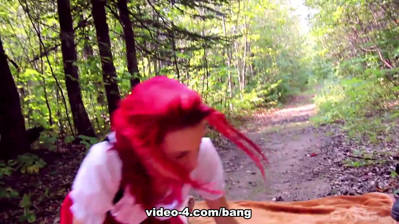 Brind Love Plays Little Red Riding Hood And Is Taken By The Big Bad Vvolf - Bang
