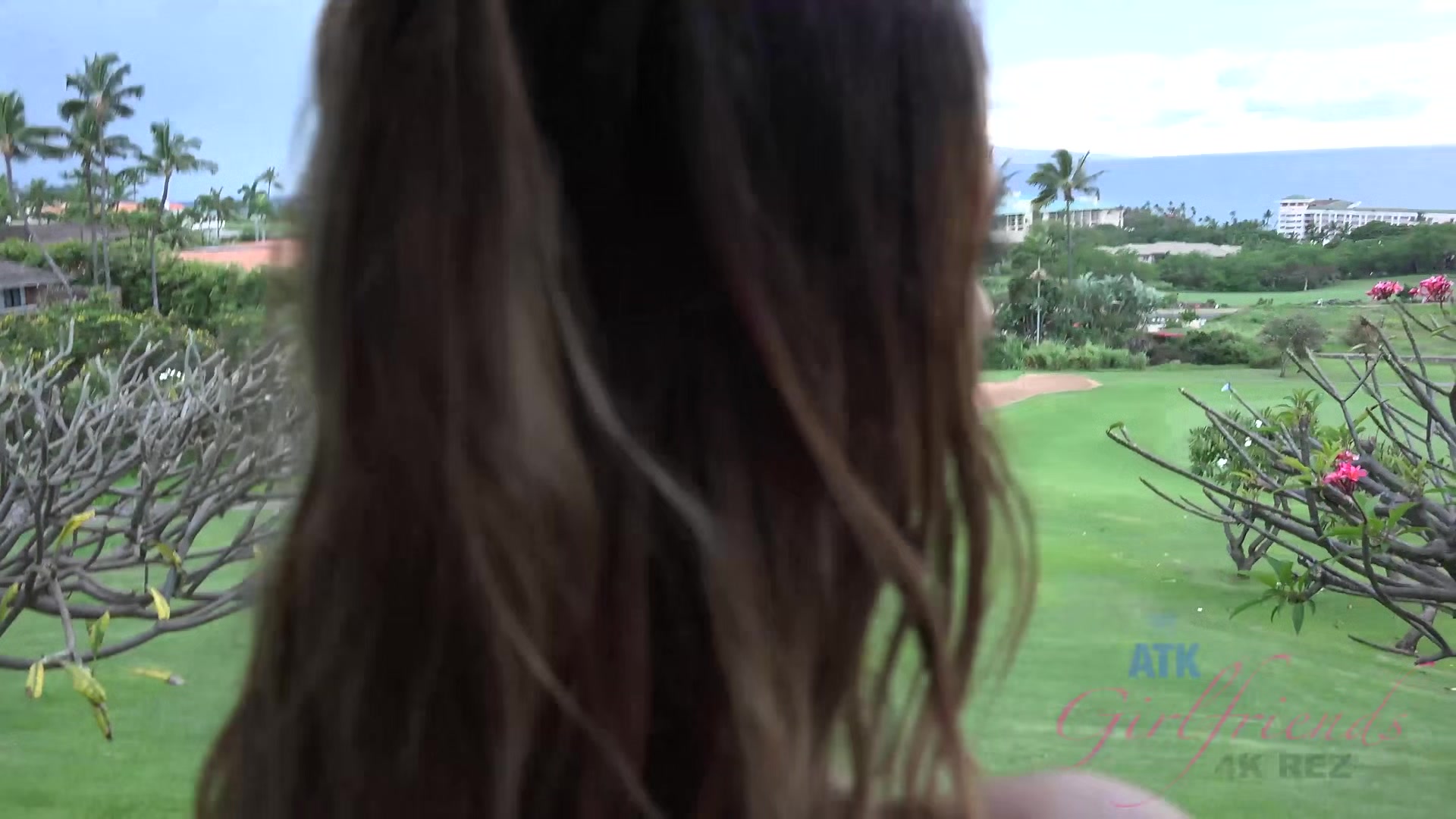 Demi Comes Out To Join You On The Balcony, And She's Naked!