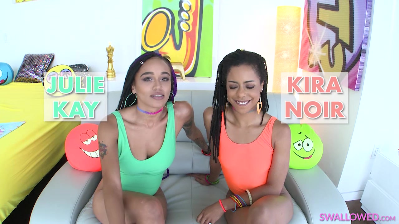 Kira And Julie Suck Dick Together