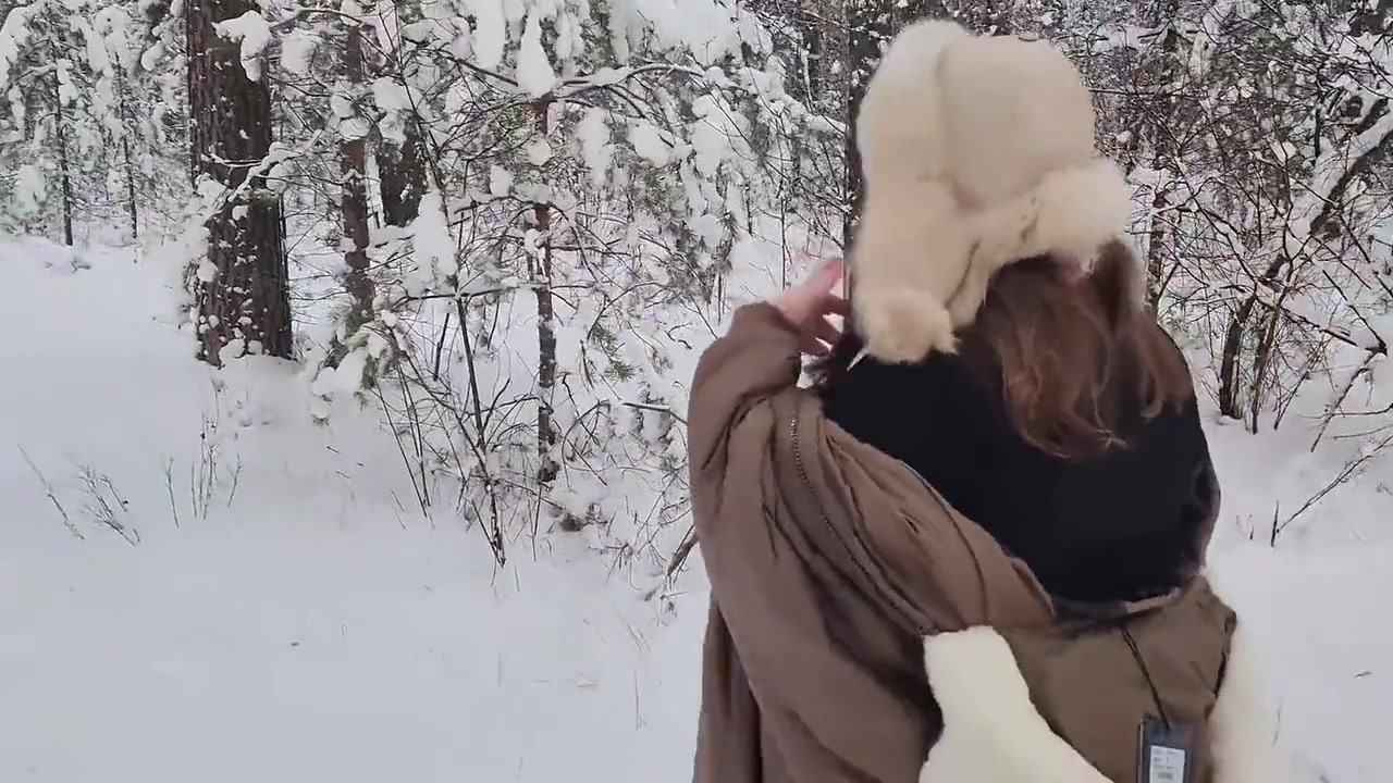 Hard Sex And Creampie In The Woods With Young Chubby Beauty