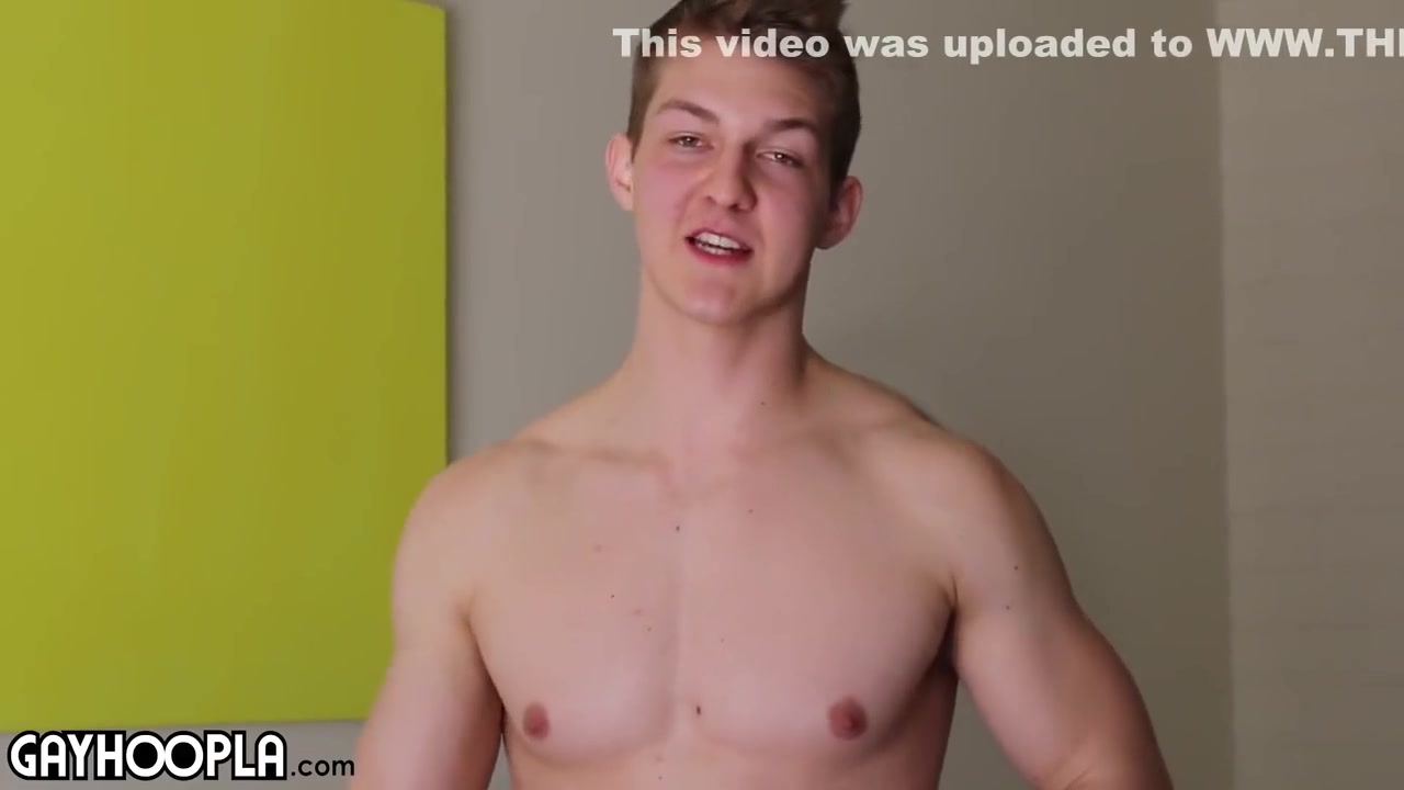 Nick Paul - Fit All-american Jerks His Uncut Cock