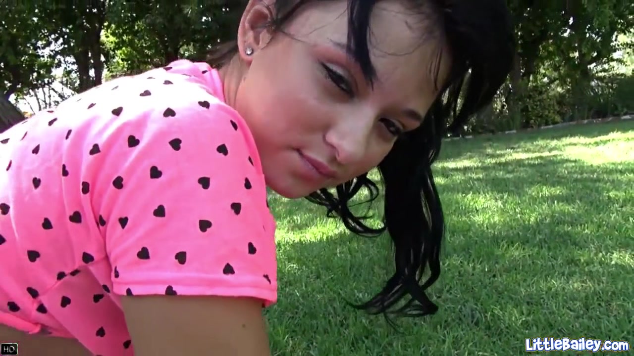 LIttle Bailey Masturbate with Two Dildo