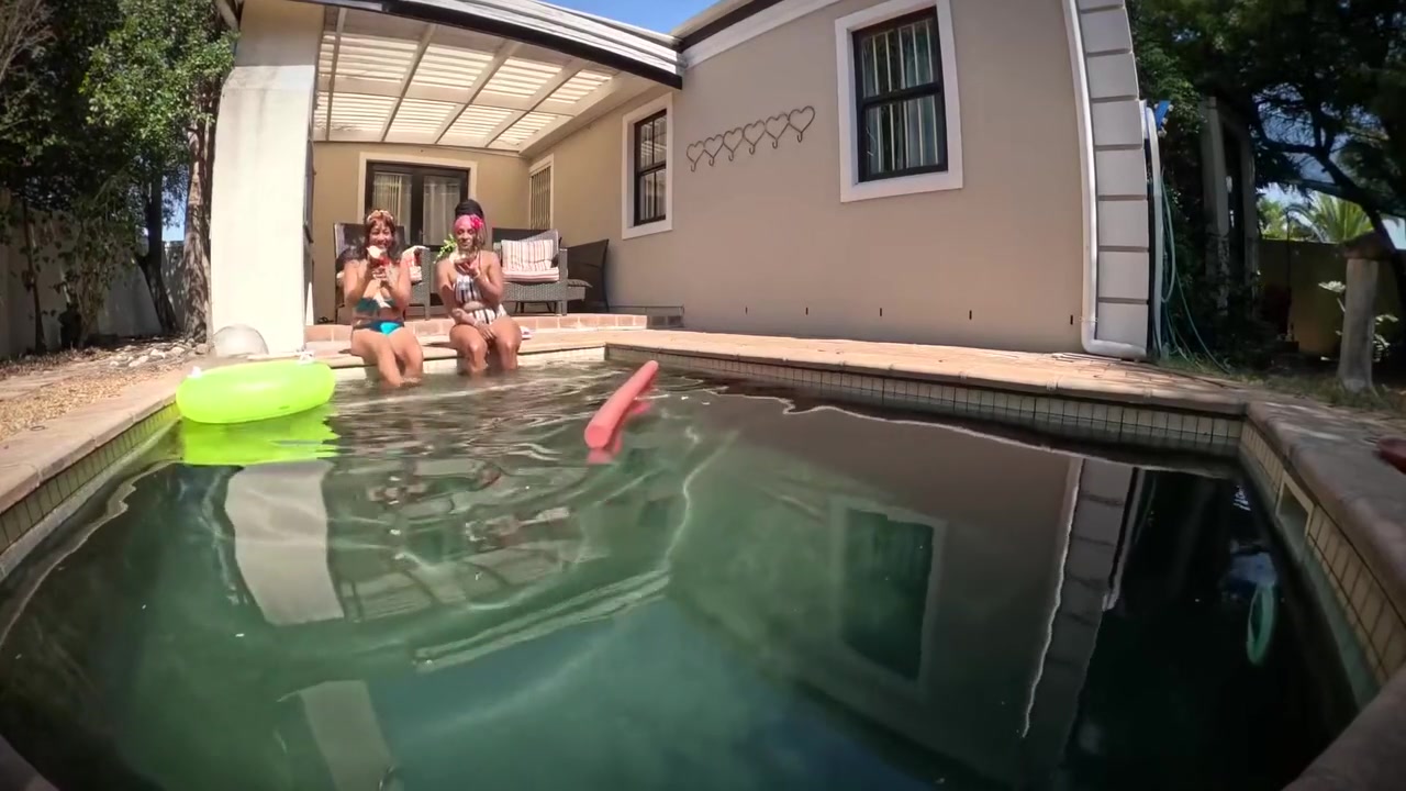 Rosie And Pams Sexy Pool Party - Twisted Nymphs