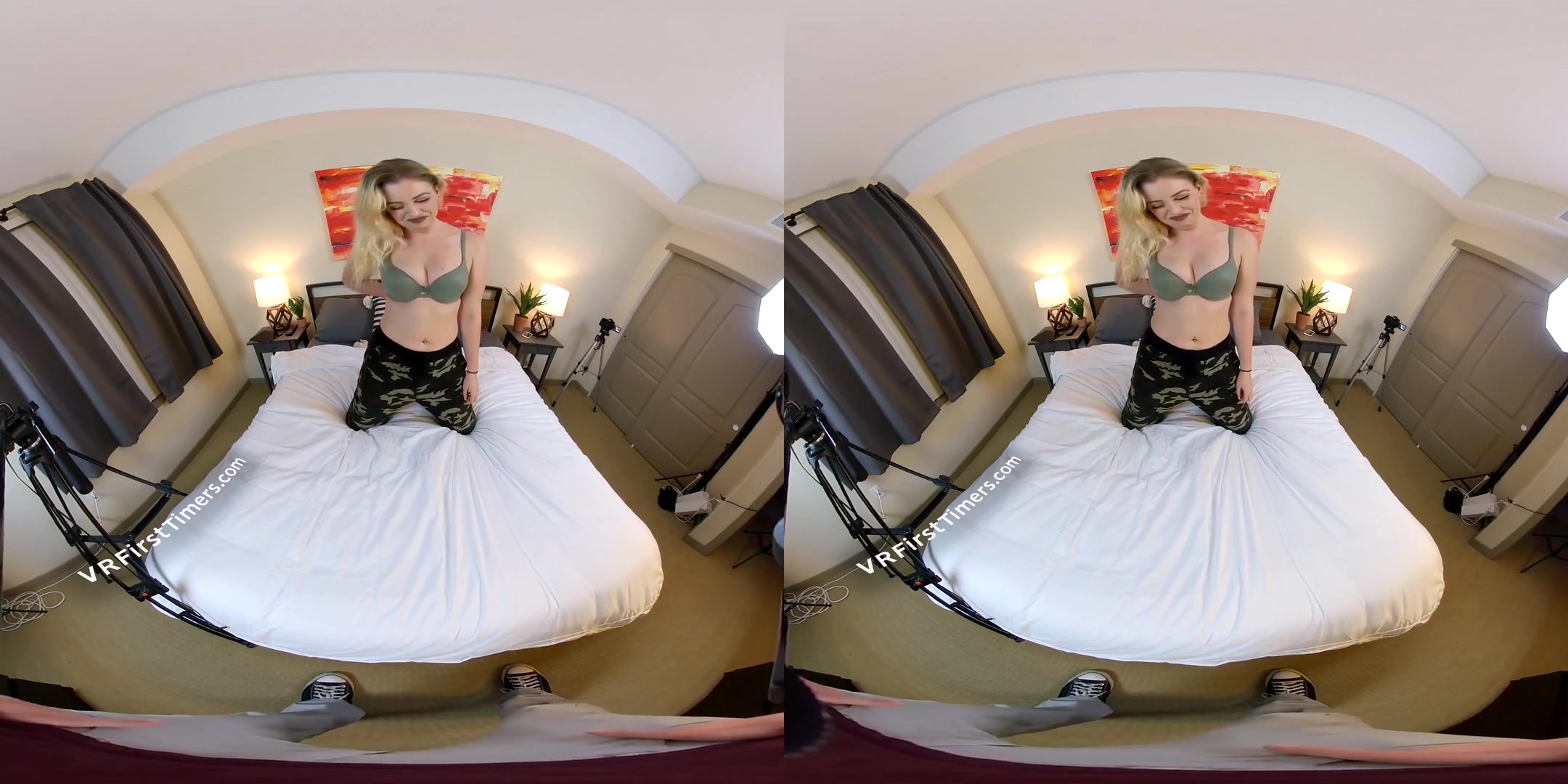 AMATEUR VR PORN Krystal Kash's First VR Scene