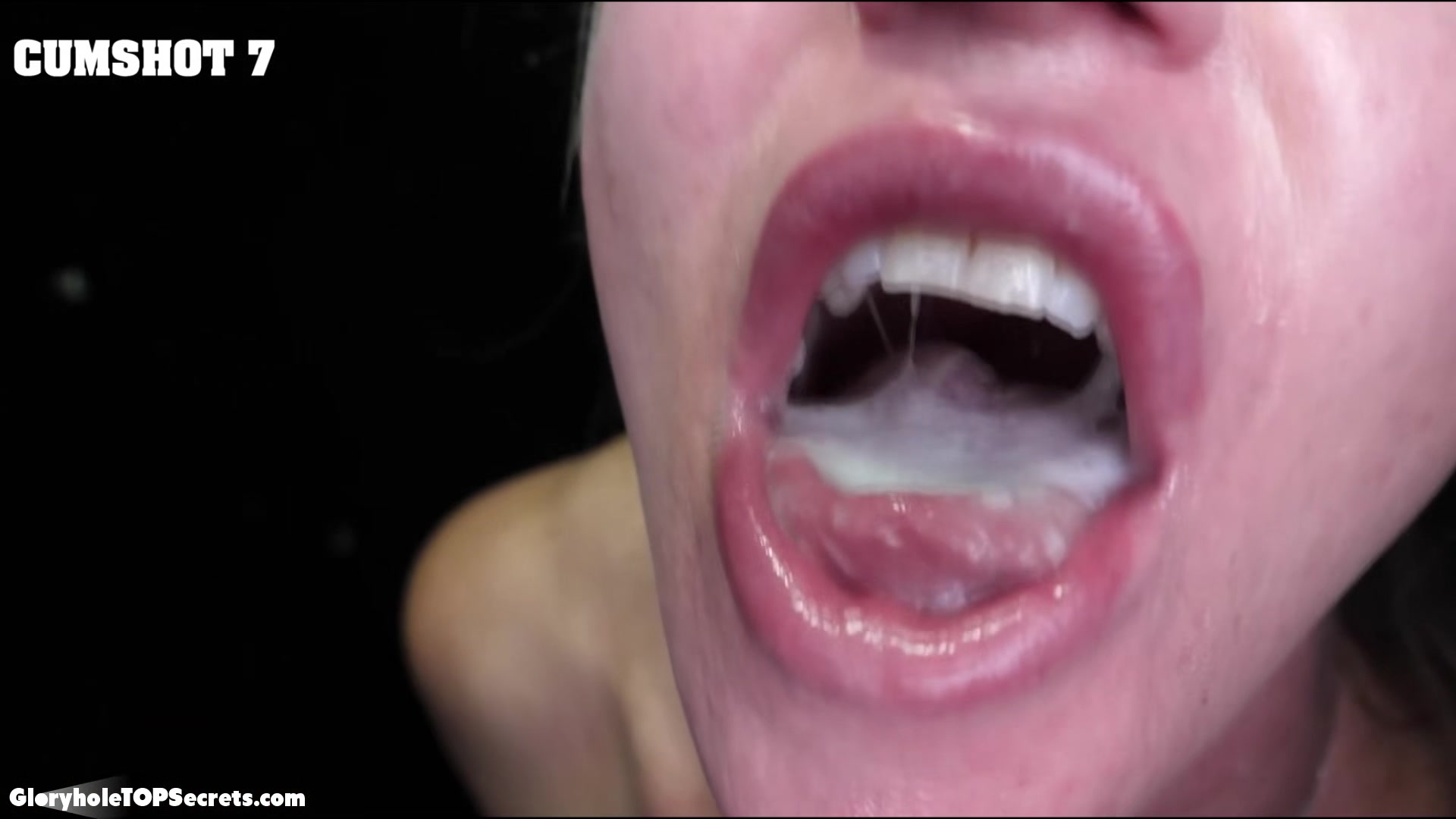 Evie and Honey swallowing 14 cumshots together!