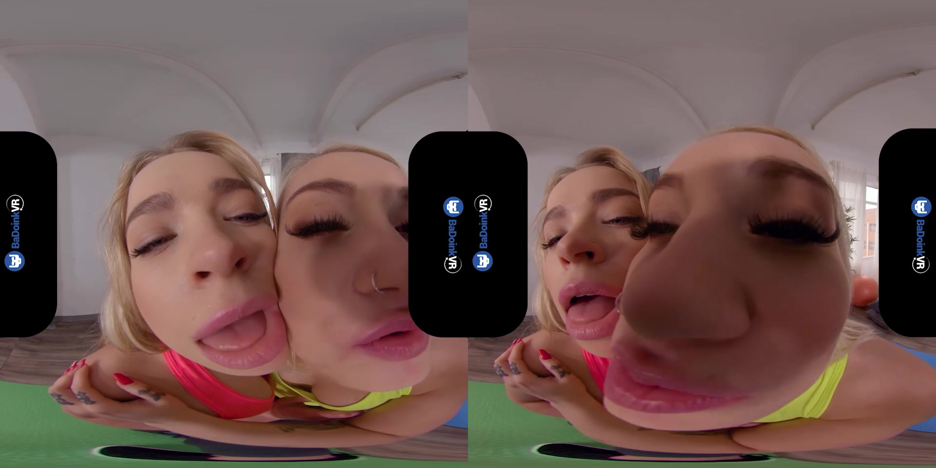 Marilyn Sugar & Alexa Flexy in Cum Salutations - BadoinkVR