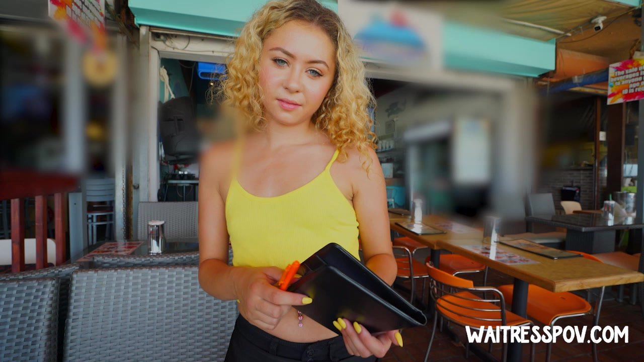 Waitress POV - Allie Addison - Cheater, Cheater, Dick-Eater