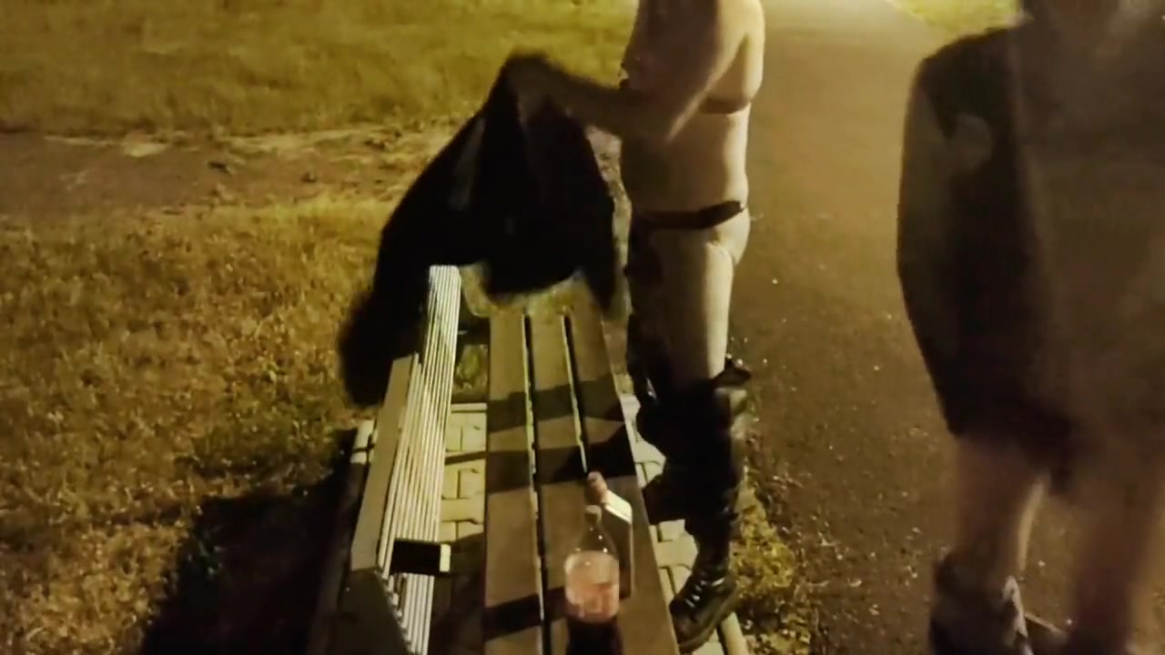Sex On A Bench At A Parking Lot