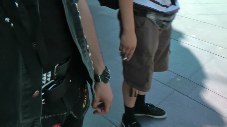 Horny redhead strips in public and fucks