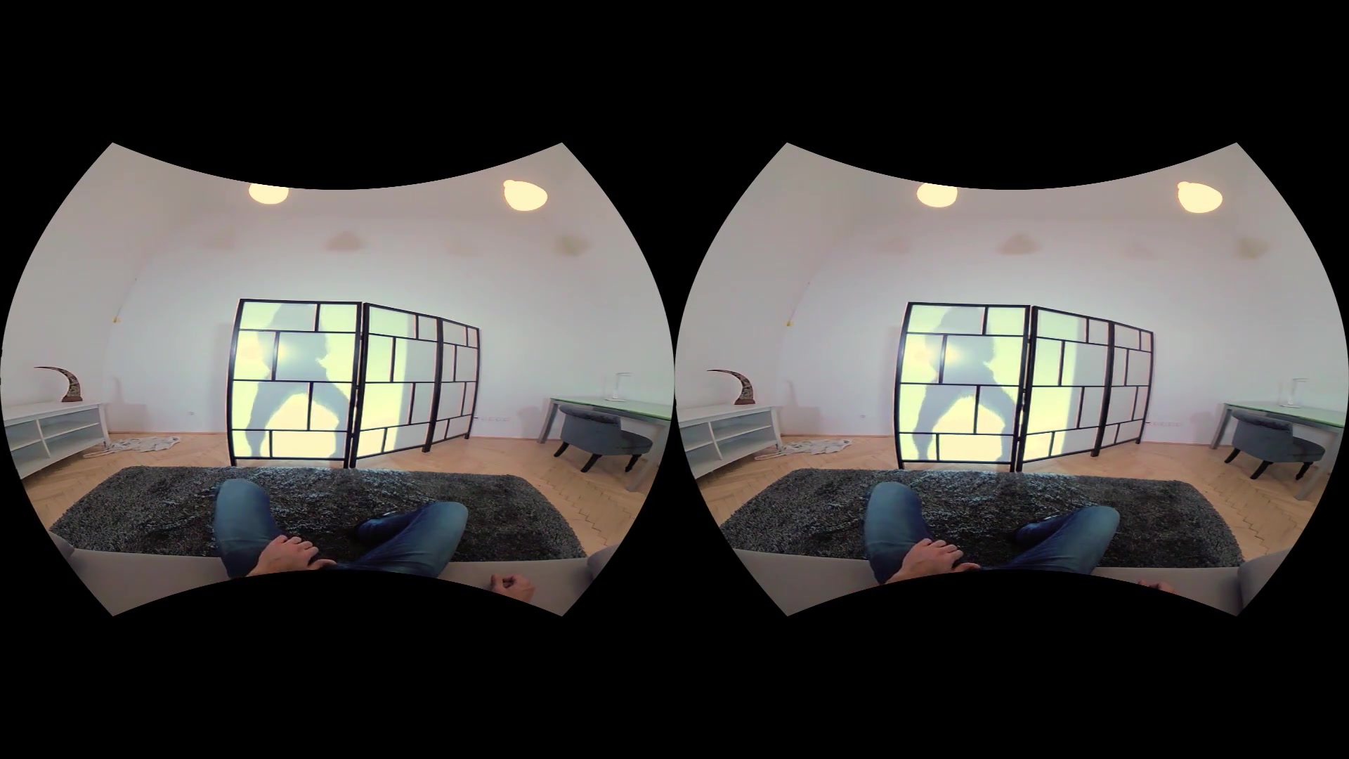 Blue Angel in Spermsucker: VR Blowjob Fills Horny Babe's Mouth With Cum - DDFNetworkVR